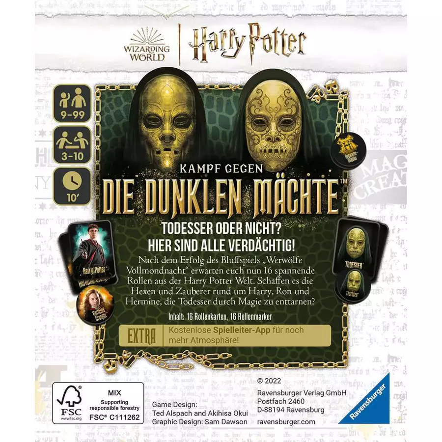 Ravensburger Harry Potter - Kampf gegen die dunklen Mächte bunt