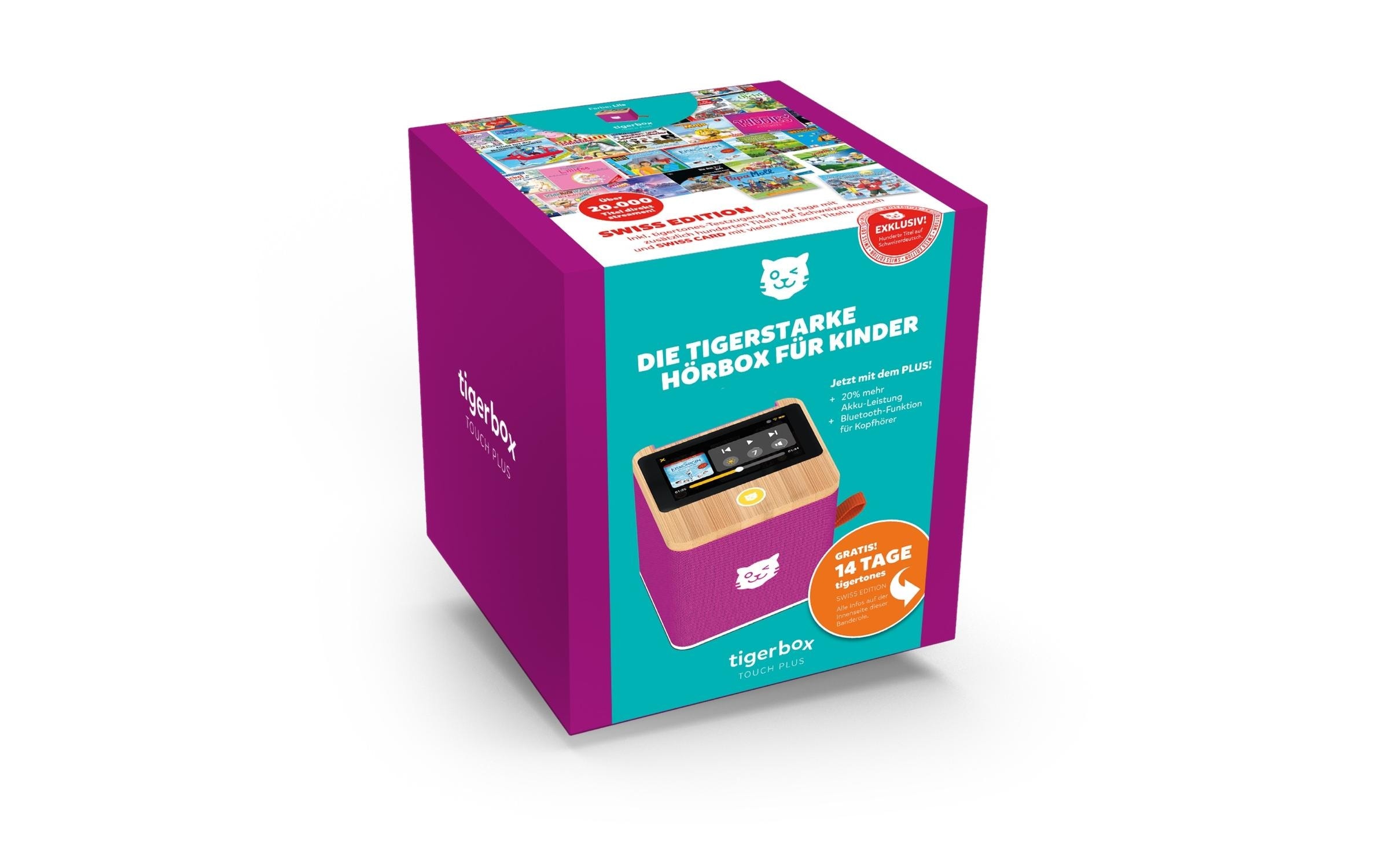 TigerMedia Lautsprecher »Touch Plus Swiss Edition Lila« ( )