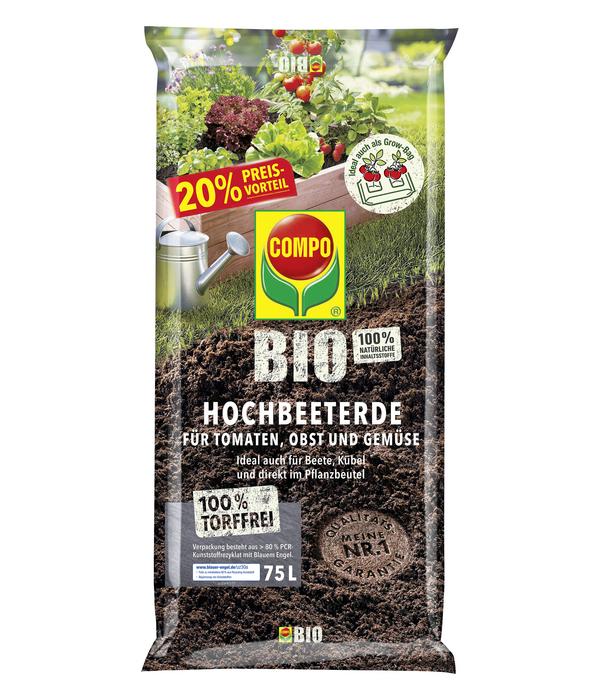 COMPO BIO Hochbeeterde, 75 l