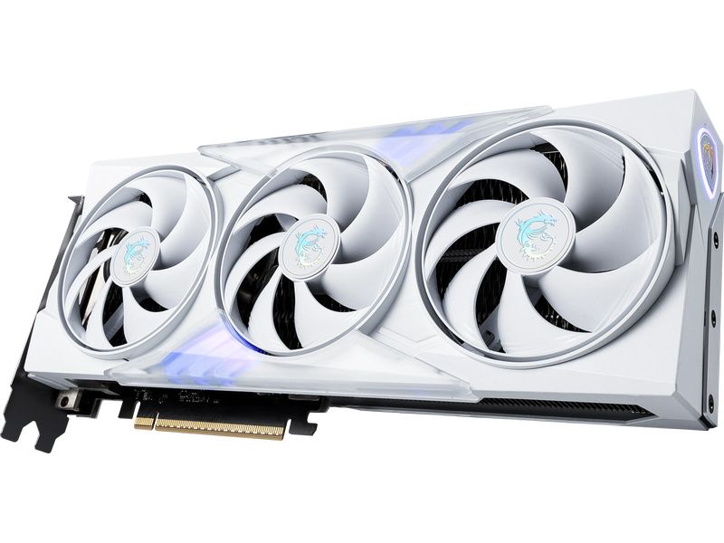 MSI Grafikkarte GeForce RTX 5060 TI 16G GAMING TRIO OC WEIS Die GAMING TRIO liefert eine starke Leistung sowohl beim Gaming als auch bei der Erstellung von Inhalten