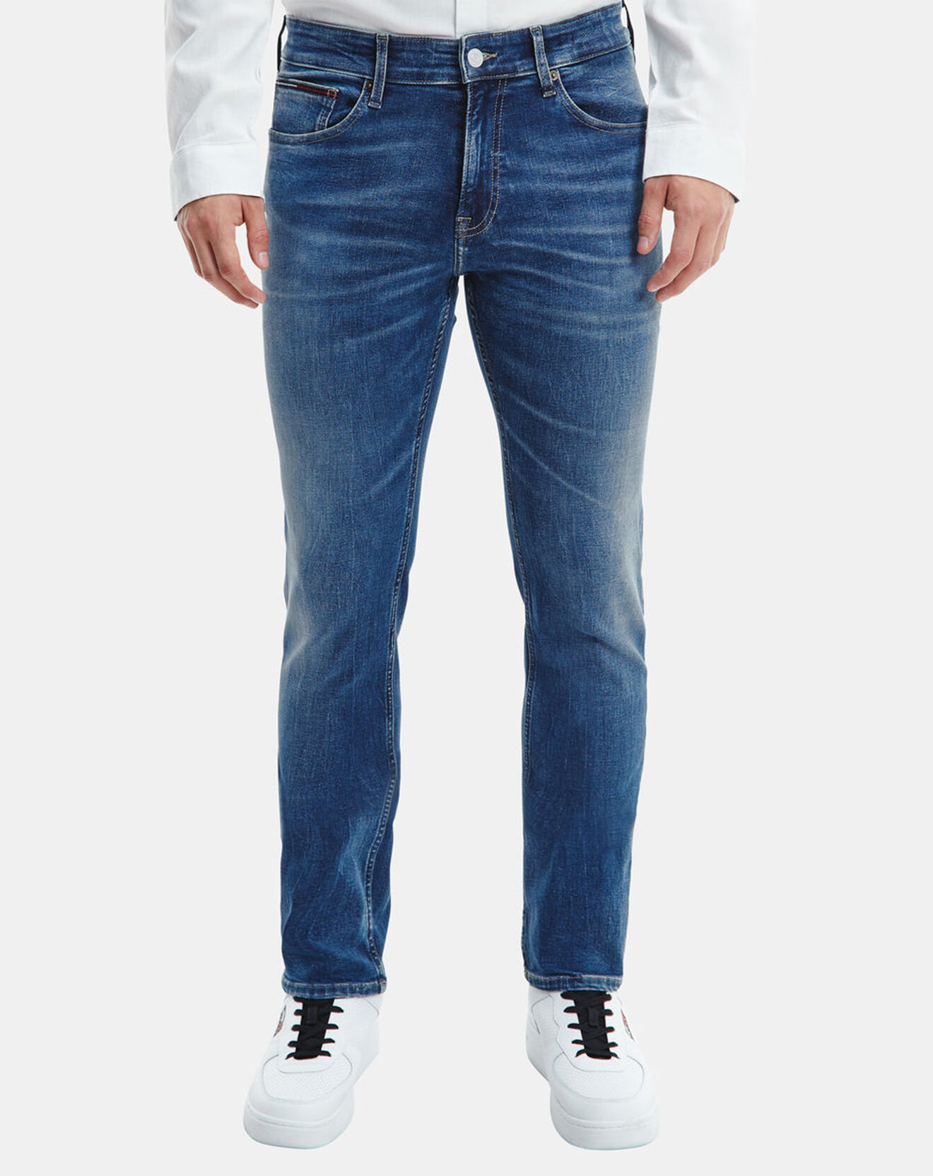 Tommy Jeans Jean slim Scanton Bf1251 bleu