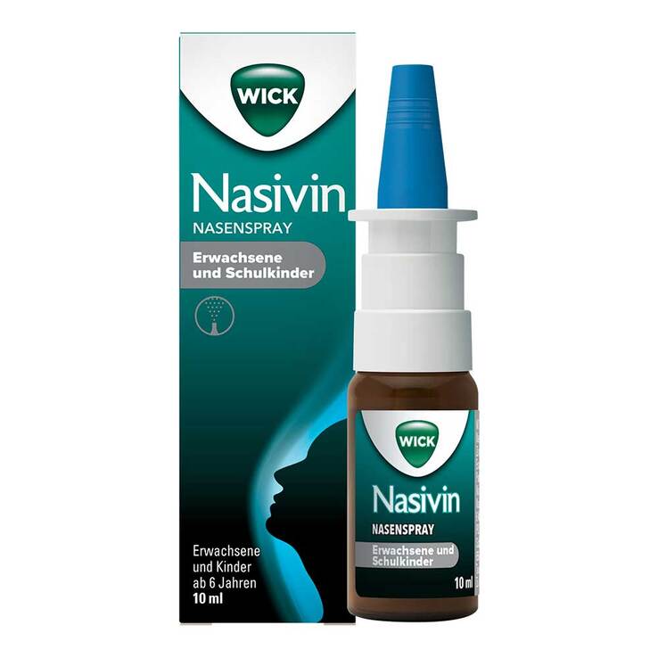 WICK Nasivin Nasenspray Erwachsene / Schulkinder 0,5 mg / ml, 10 ml