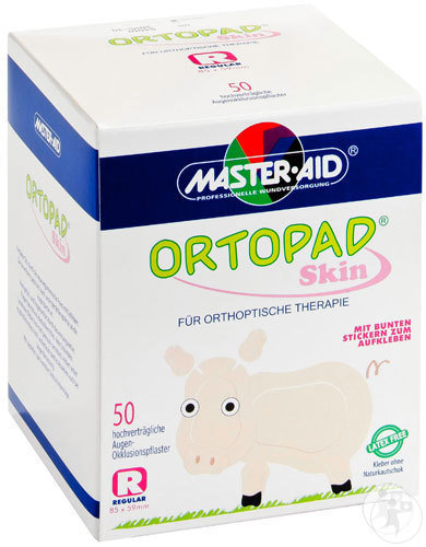 Ortopad Skin Regular Compresse Oculaire 50 Pièces