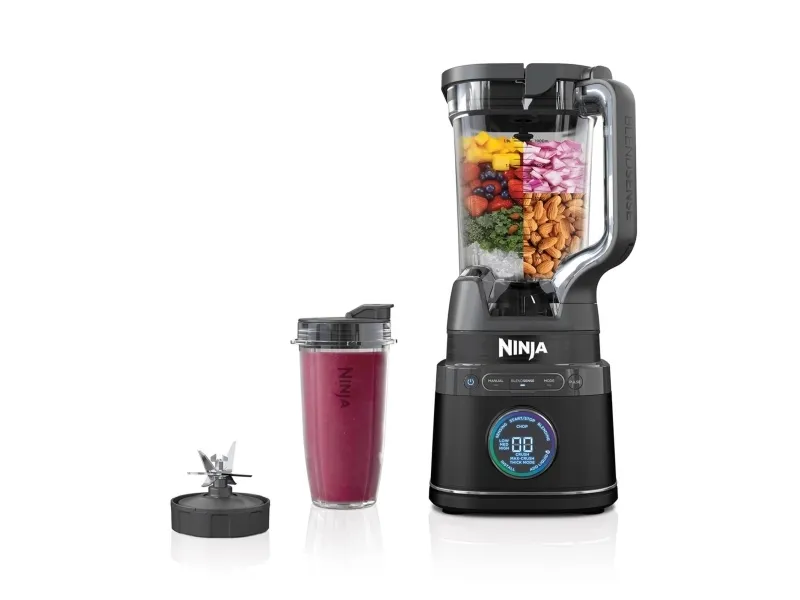 Ninja Detect Power Mixer Pro, Bordplade blender, 2,1 L, Impulsfunktion, Knusning af is, 1200 W, Sort