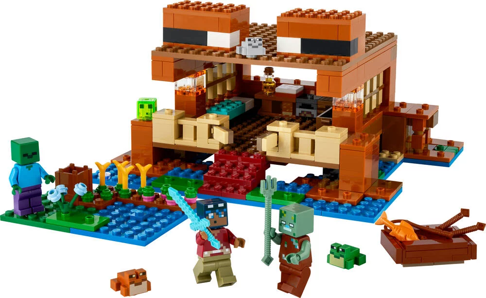 LEGO®MINECRAFT™ 21256 - LA MAISON DE LA GRENOUILLE