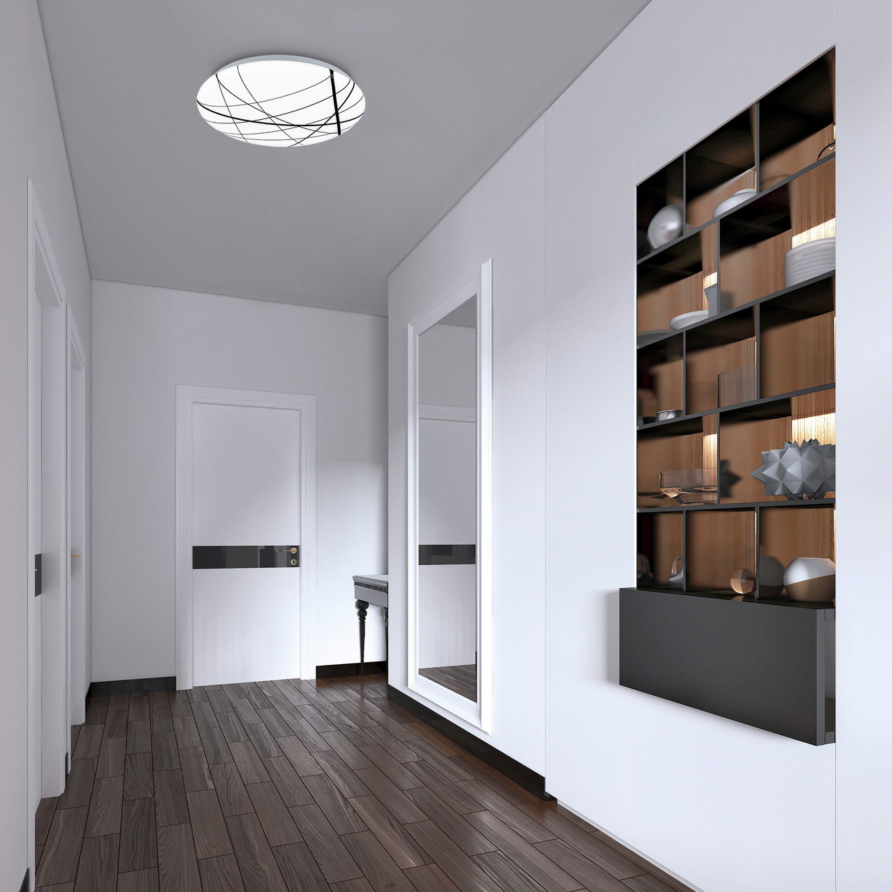 Briloner LED-Deckenleuchte KORA