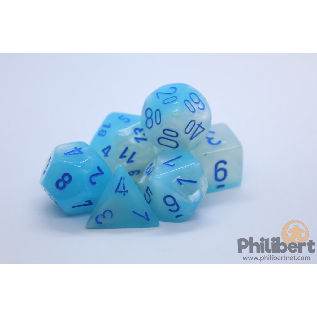 Set de 7 Dés JDR Chessex Gemini