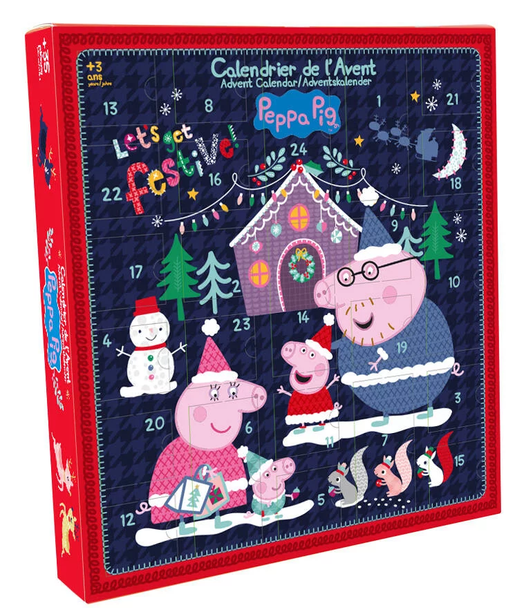 PEPPA PIG - CALENDRIER DE L'AVENT