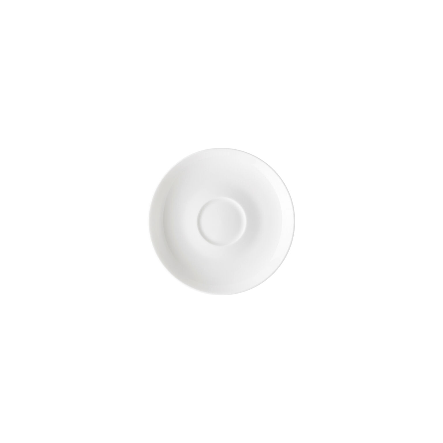 Jade Bone China Weiss Espresso-Untertasse