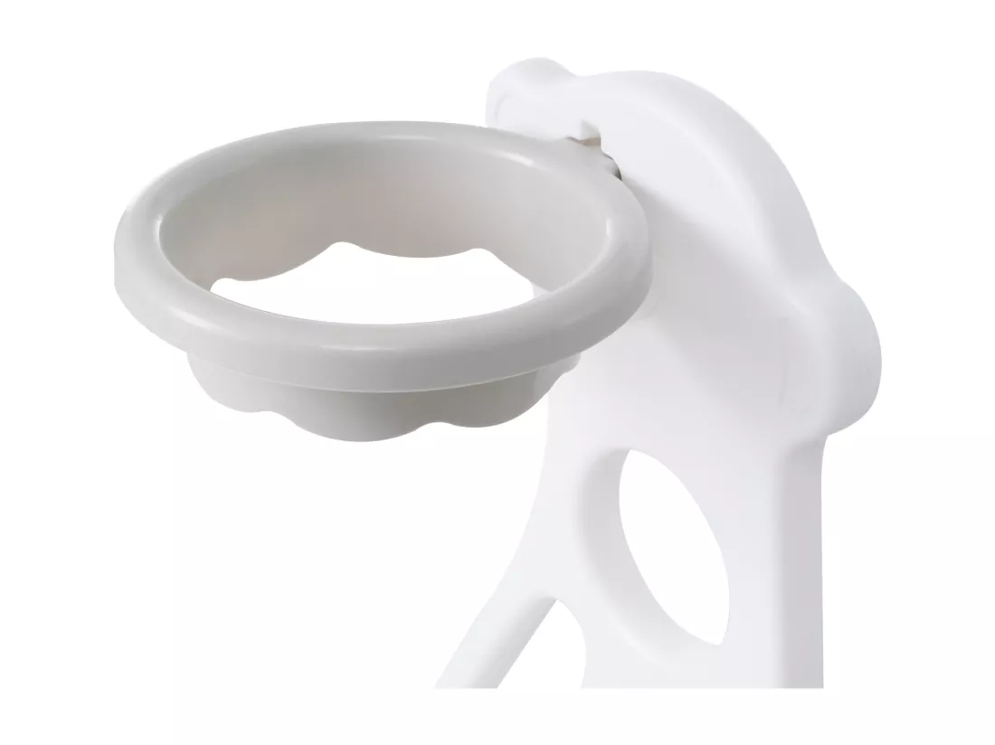Toboggan pour enfants 4 en 1 - Convient pour l'intérieur et l'extérieur - avec balançoire, cadre de basket, toboggan, échelle - Gris