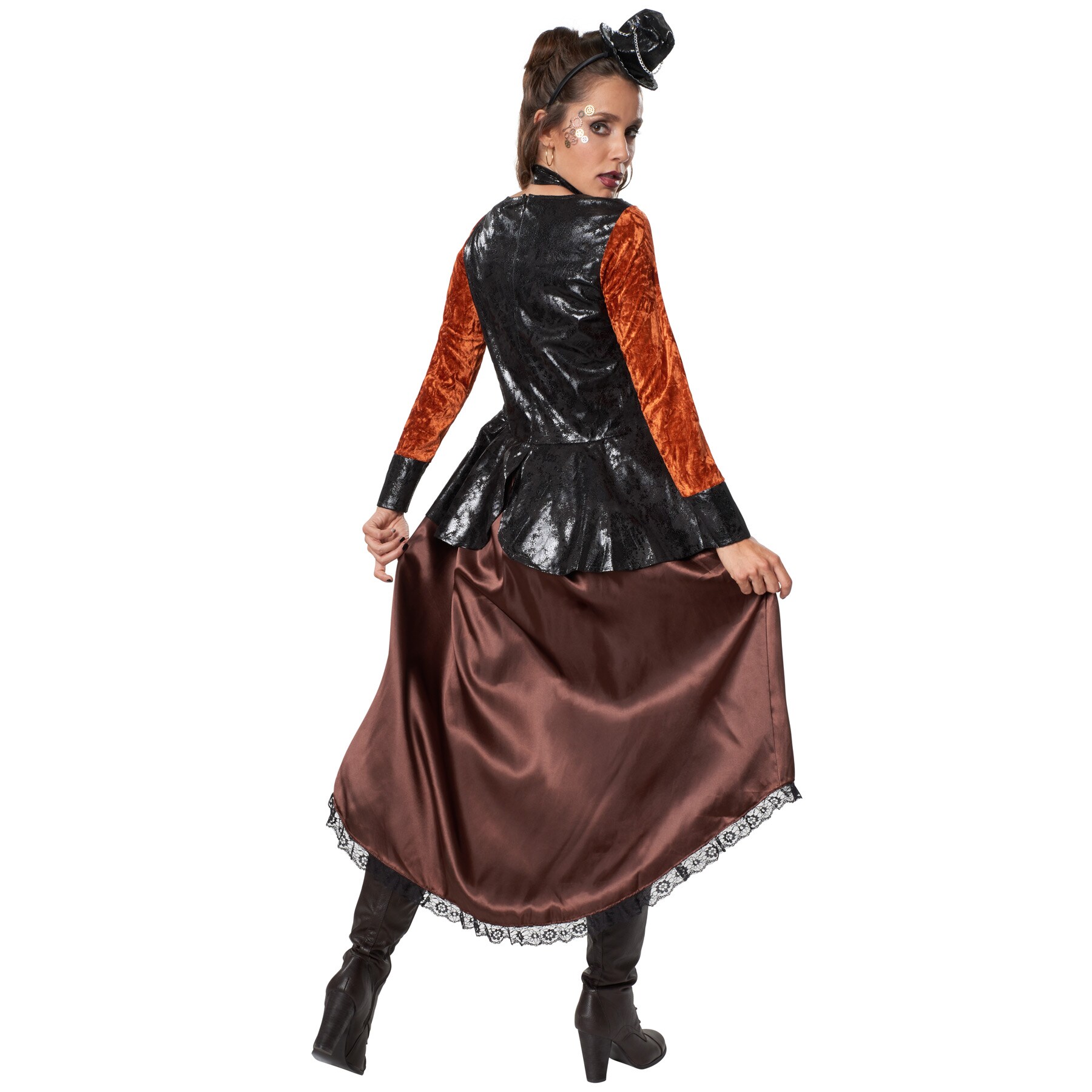 tectake® Frauenkostüm Steampunk Prinzessin