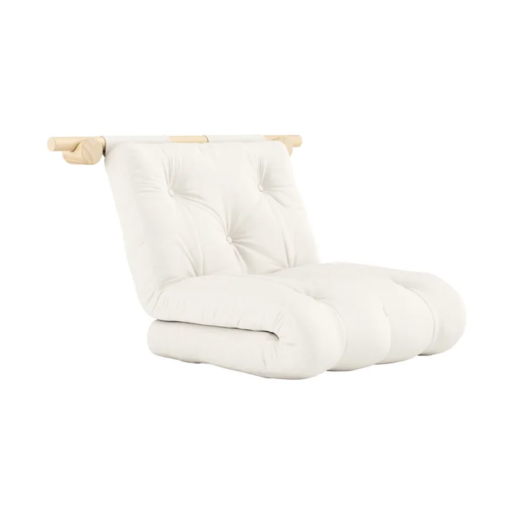Karup Design - Hooked Schlafsessel inkl. Bravo Matratze 75 x 200 cm, natural