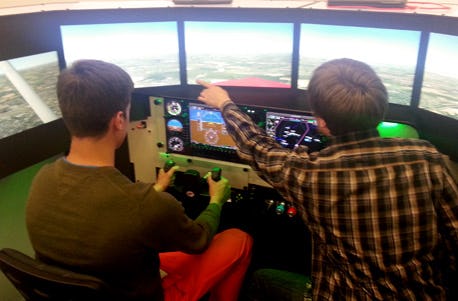 Flugsimulator Cessna 182 in Dortmund als Geschenkidee