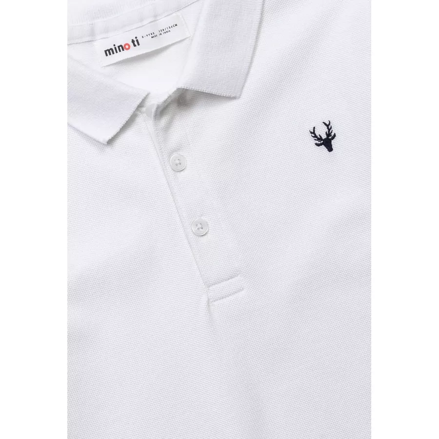 MINOTI Poloshirt Weiß