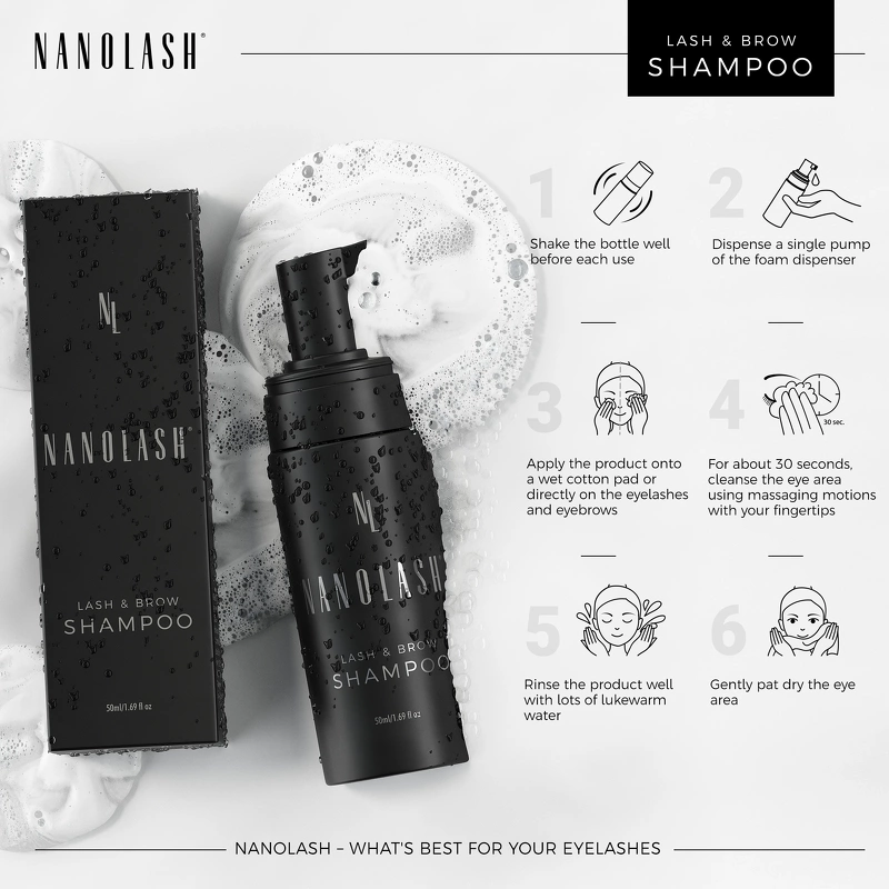 Nanolash Lash & Brow Shampoo 50 ml