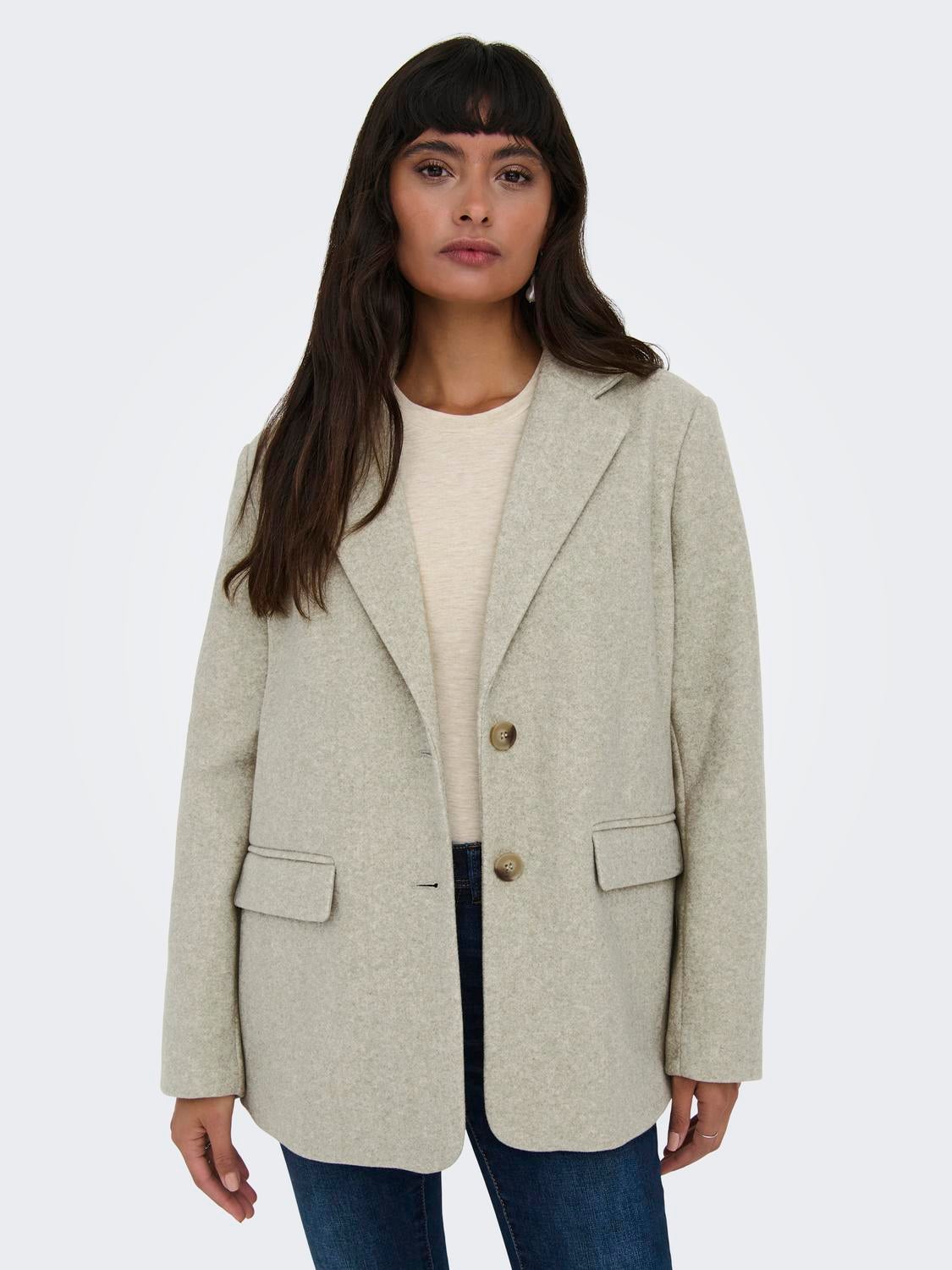 ONLWEMBLEY Blazer Weathered Teak