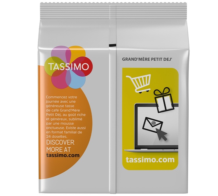 Pack 80 dosettes Grand Mère Petit Déjeuner - TASSIMO