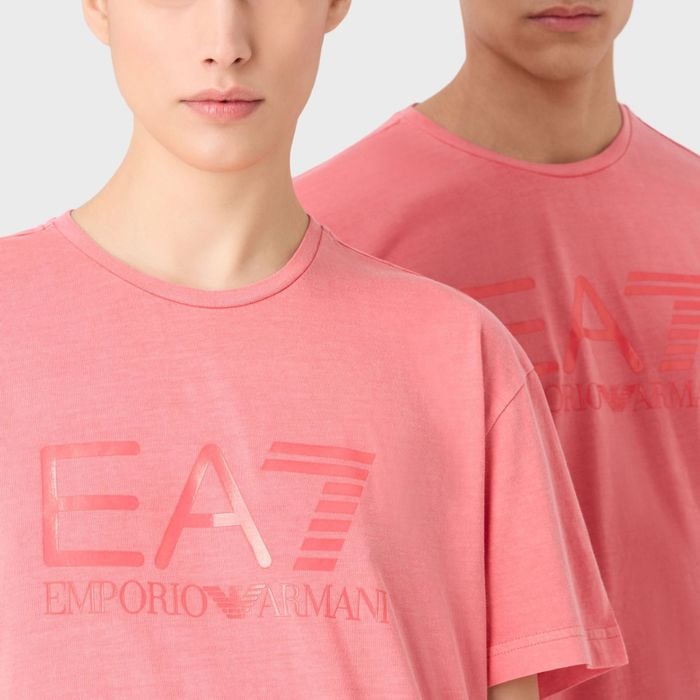 EA7 Dyed Summer Cotton Shirt Heren