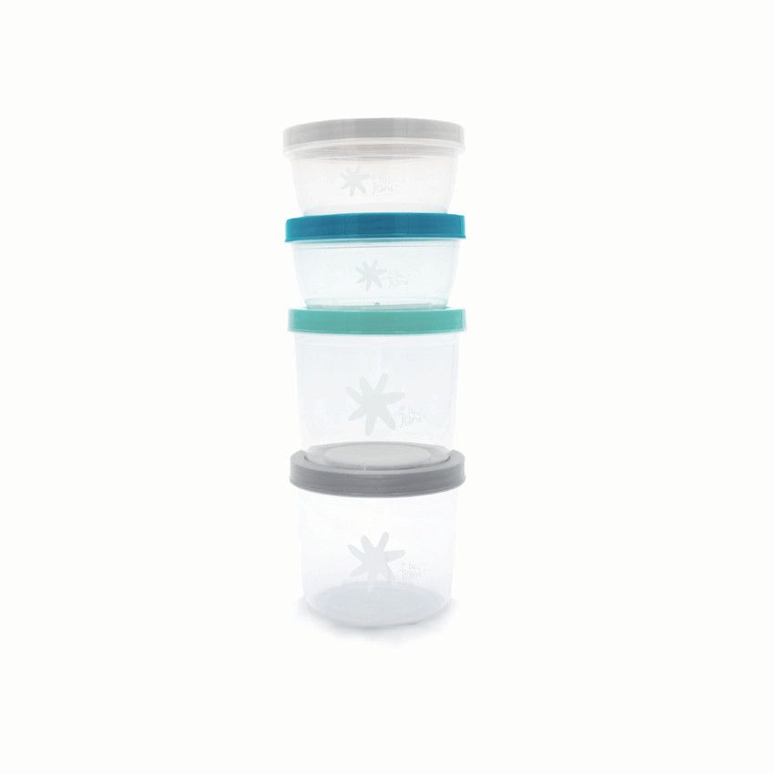 Lot de 6 pots de conservation - Cosmos - Ecru