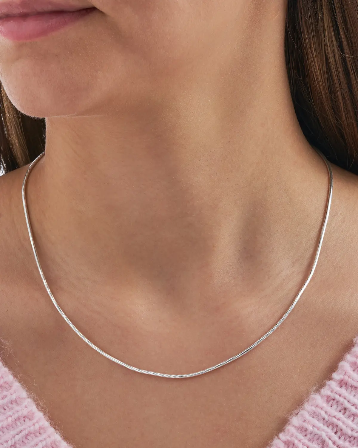 Kette - Straight Silver