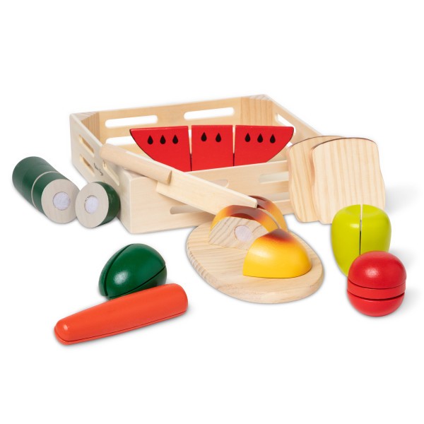 Melissa & Doug - Udskåret Mad