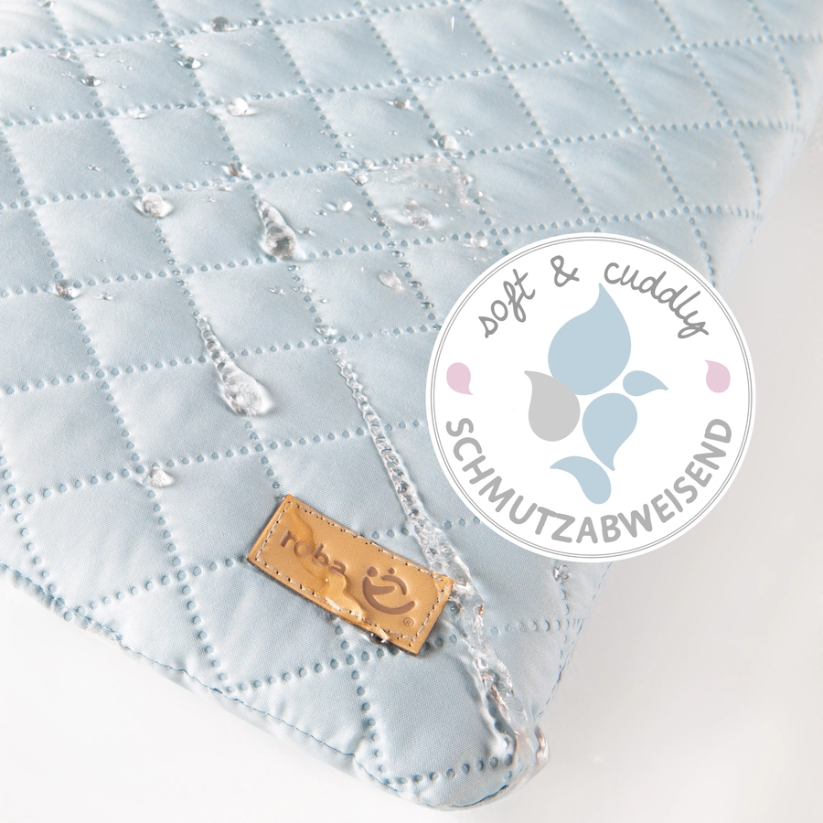 roba Wickelauflage soft Style Hellblau 85x75