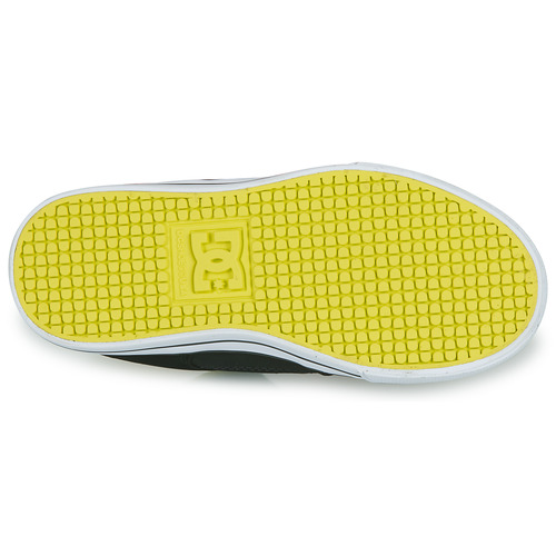 DC Shoes - PURE ELASTIC - Noir / Gris / Jaune