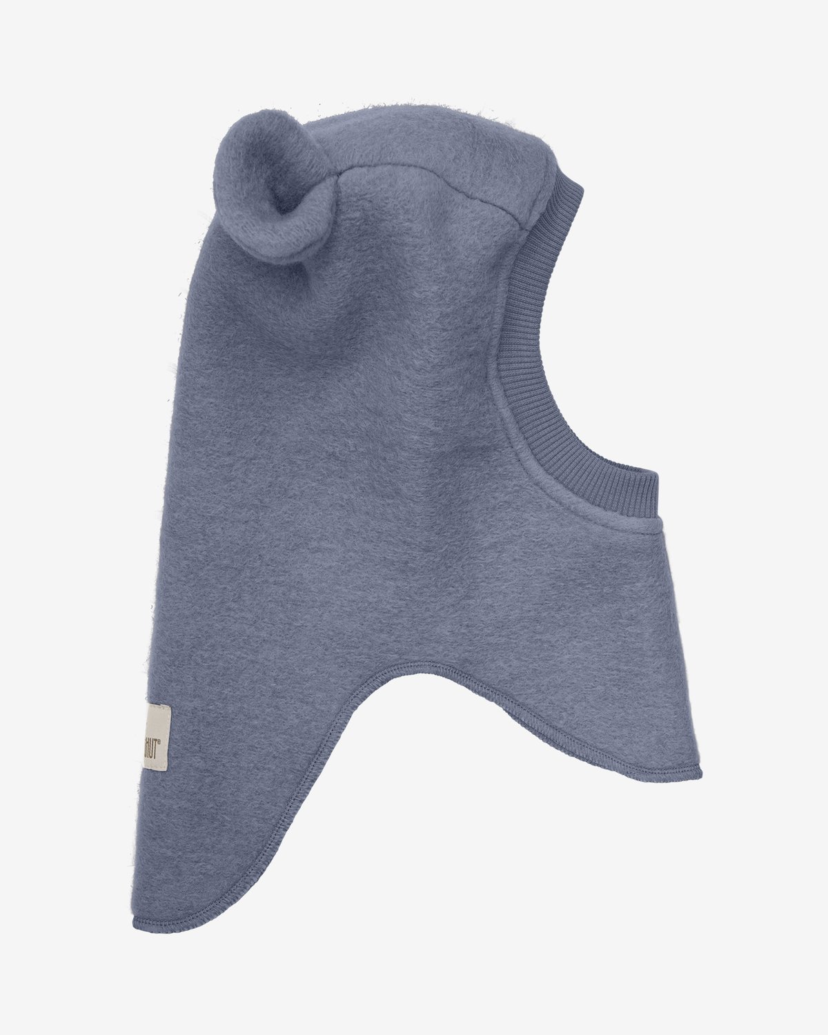 Balaclava Ull 2-lags – Bamseører, Børstet Ullfleece | Ears Wool