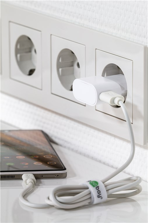 (5W/1A) USB A Ladegerät Netzteil (44948) - Weiss