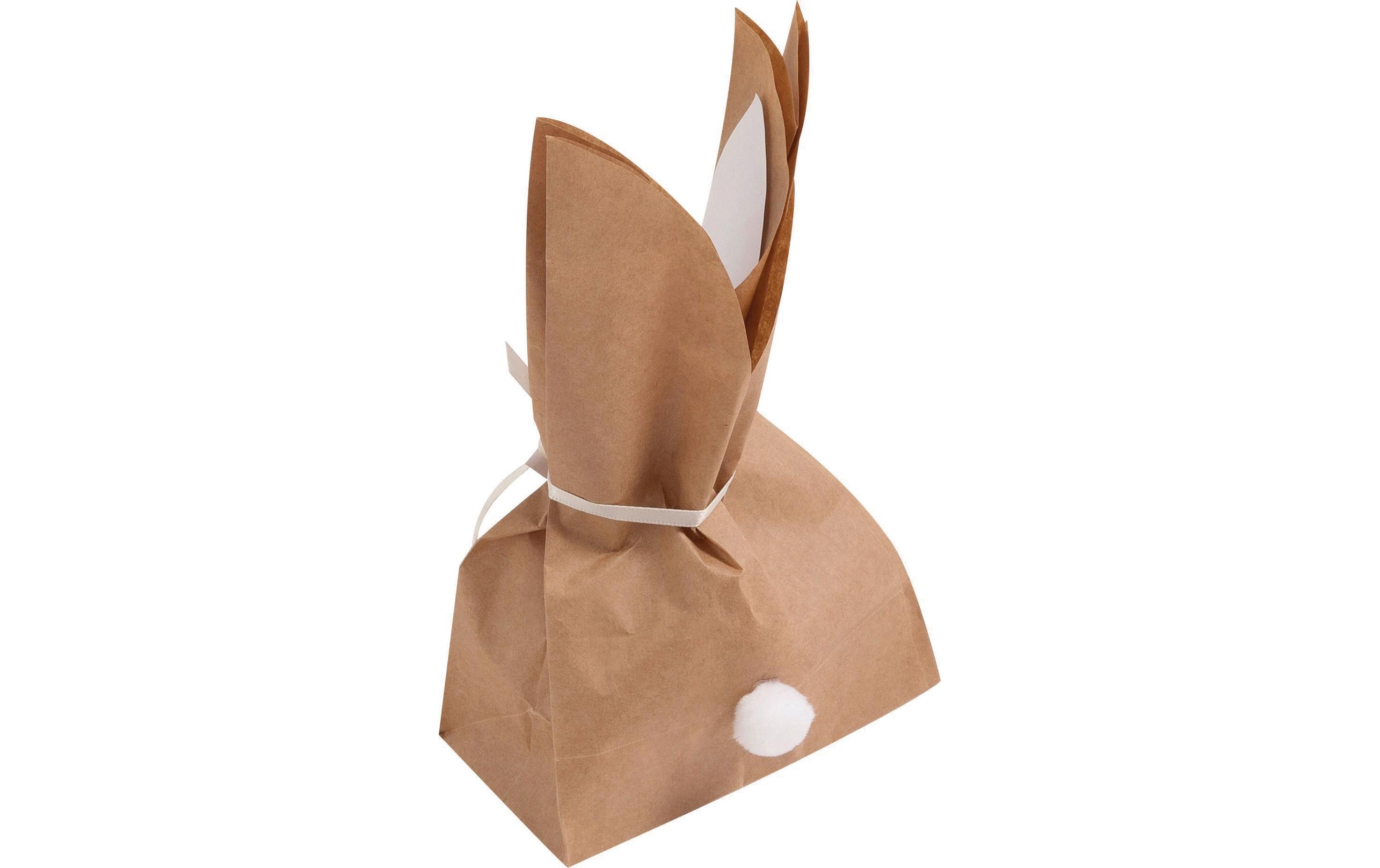 Bastelset Häschen, 9 StückPapiertüten-Set Häschen