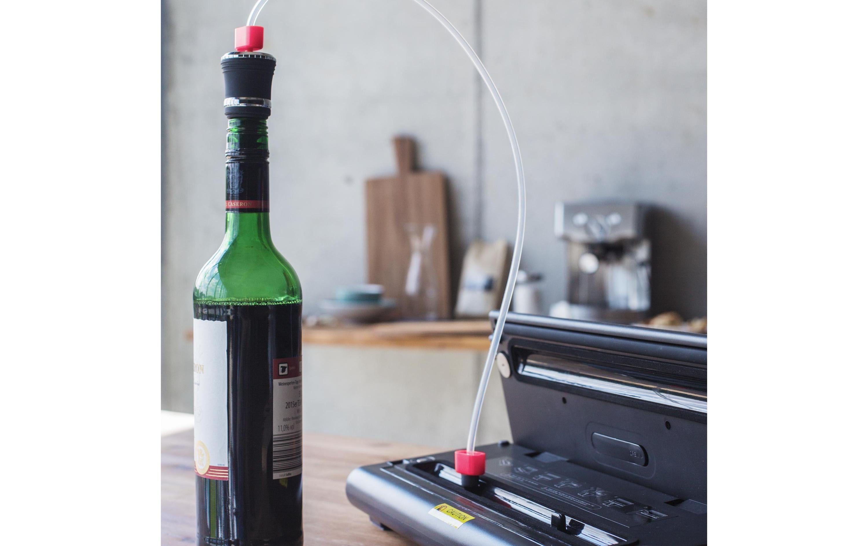 Vakuumiergerät Design Advanced Scale Silber<br>Zum Portionieren und sofortigen Vakuumieren