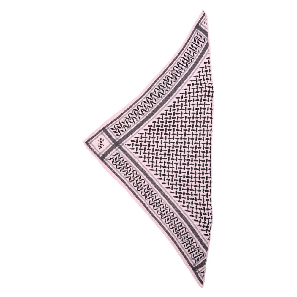 Lala Berlin  Triangle Trinity Classic XS tørklæde - Candy