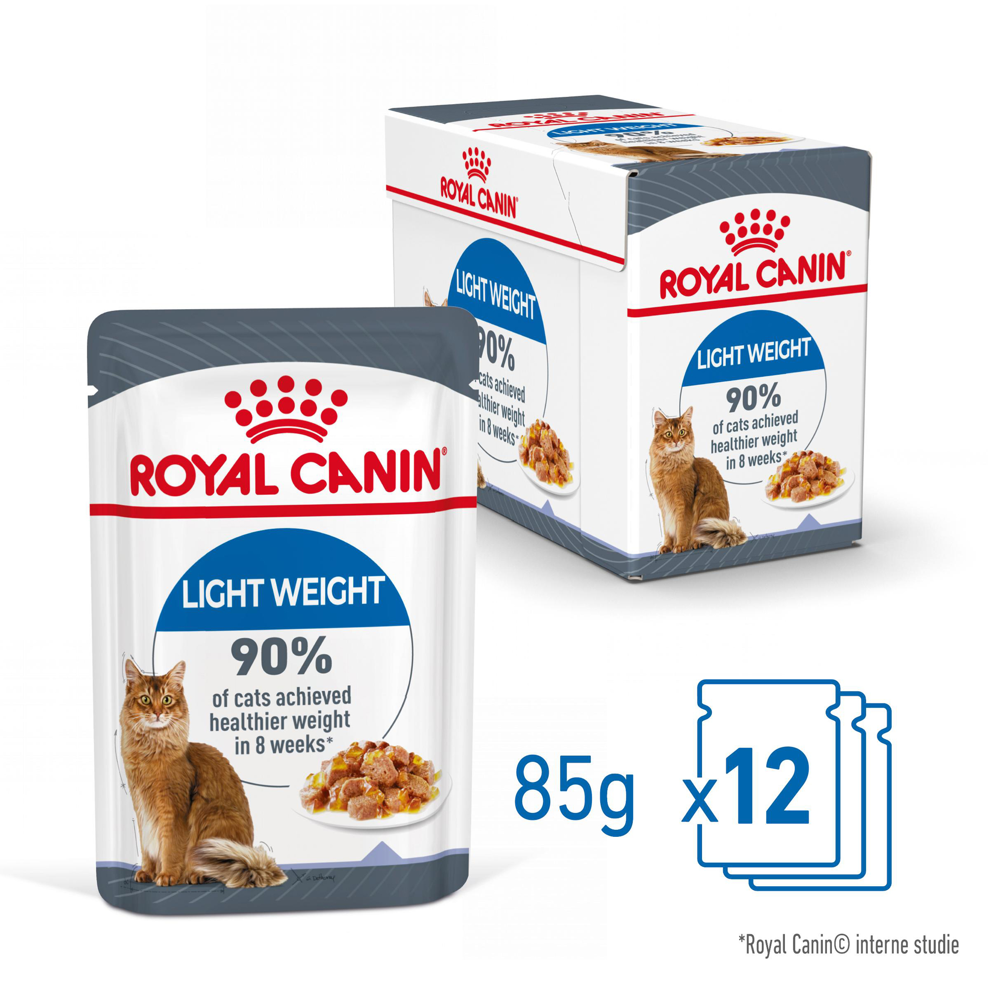 Royal Canin Light Weight Care in Jelly - Kattenvoer