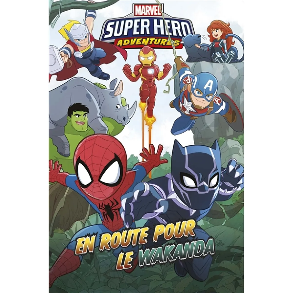 Marvel super hero adventures. En route pour le Wakanda · Occasion