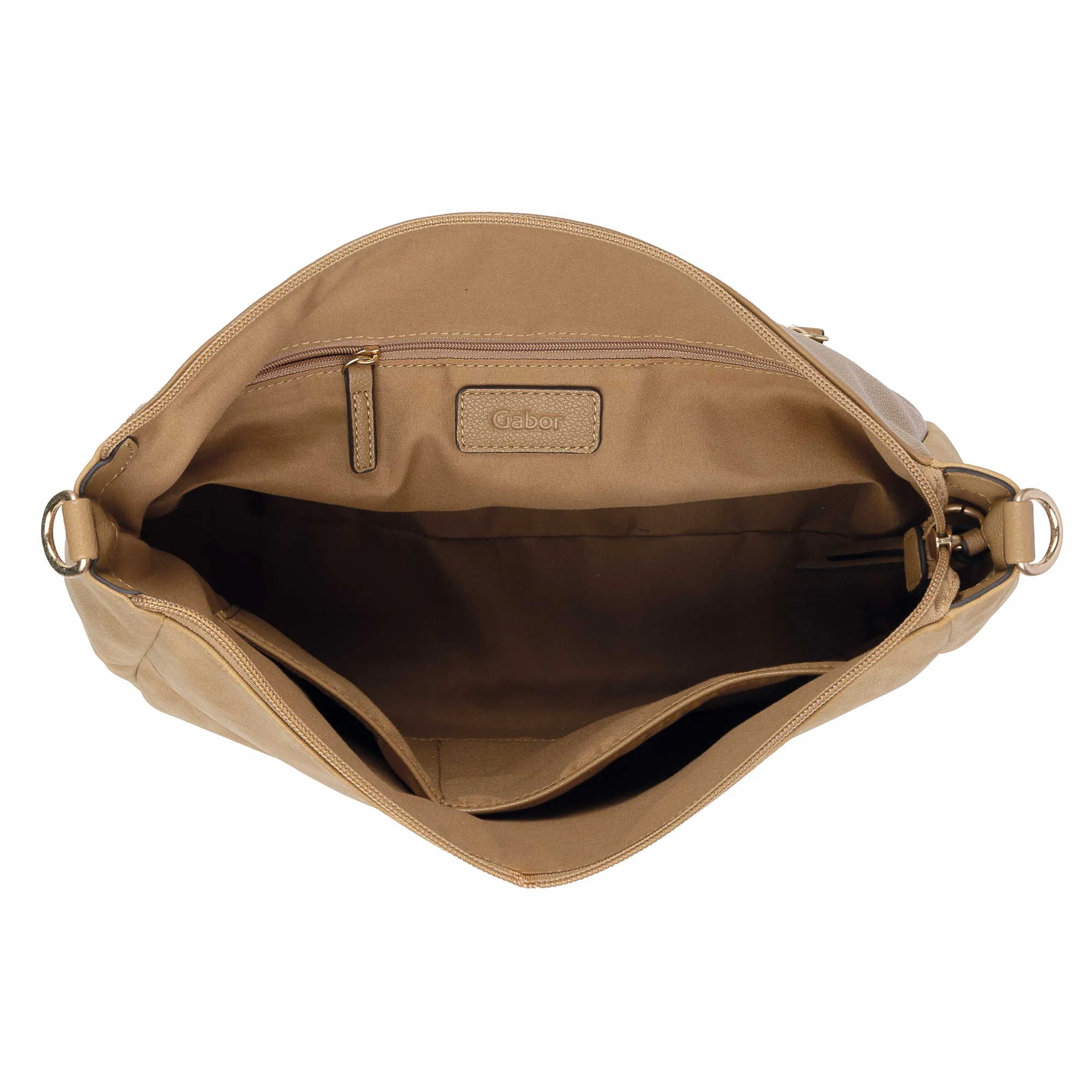 GABOR Beuteltasche Beige Lederimitat