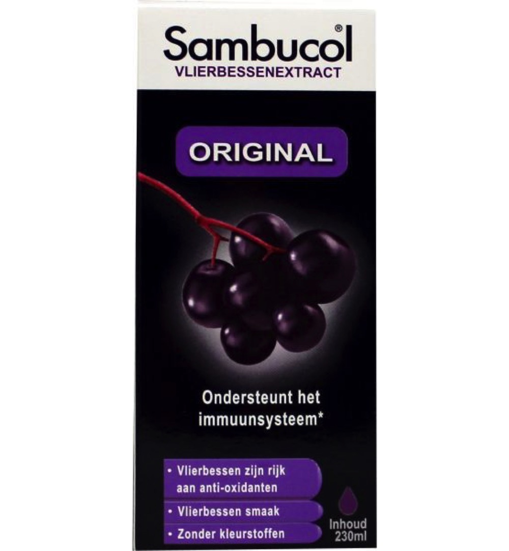Sambucol Vlierbessensiroop original (230 ml)