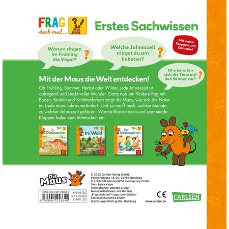 Carlsen Verlag Frag doch mal ... die Maus: Jahreszeiten