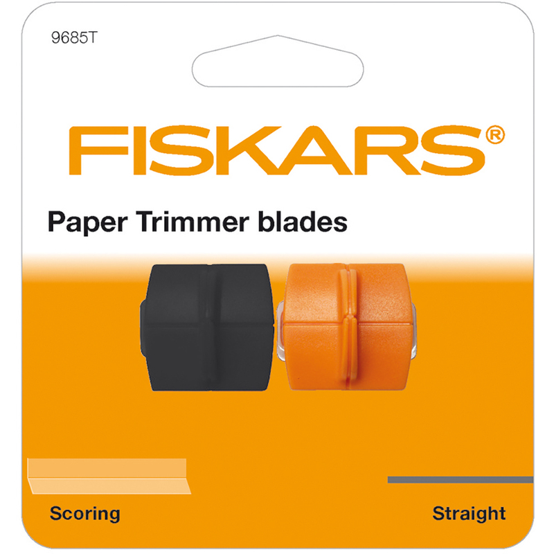 Fiskars Ersatzklingen TripleTrack 3724, 2 Stück, orange/schwarz