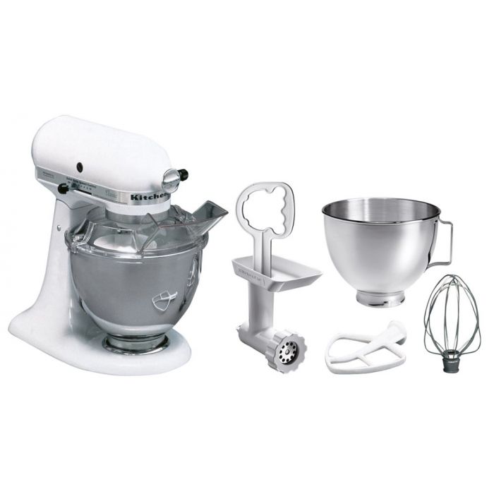 KitchenAid 5KSM45EWHMP, weiß, 4,28L by Bartscher
