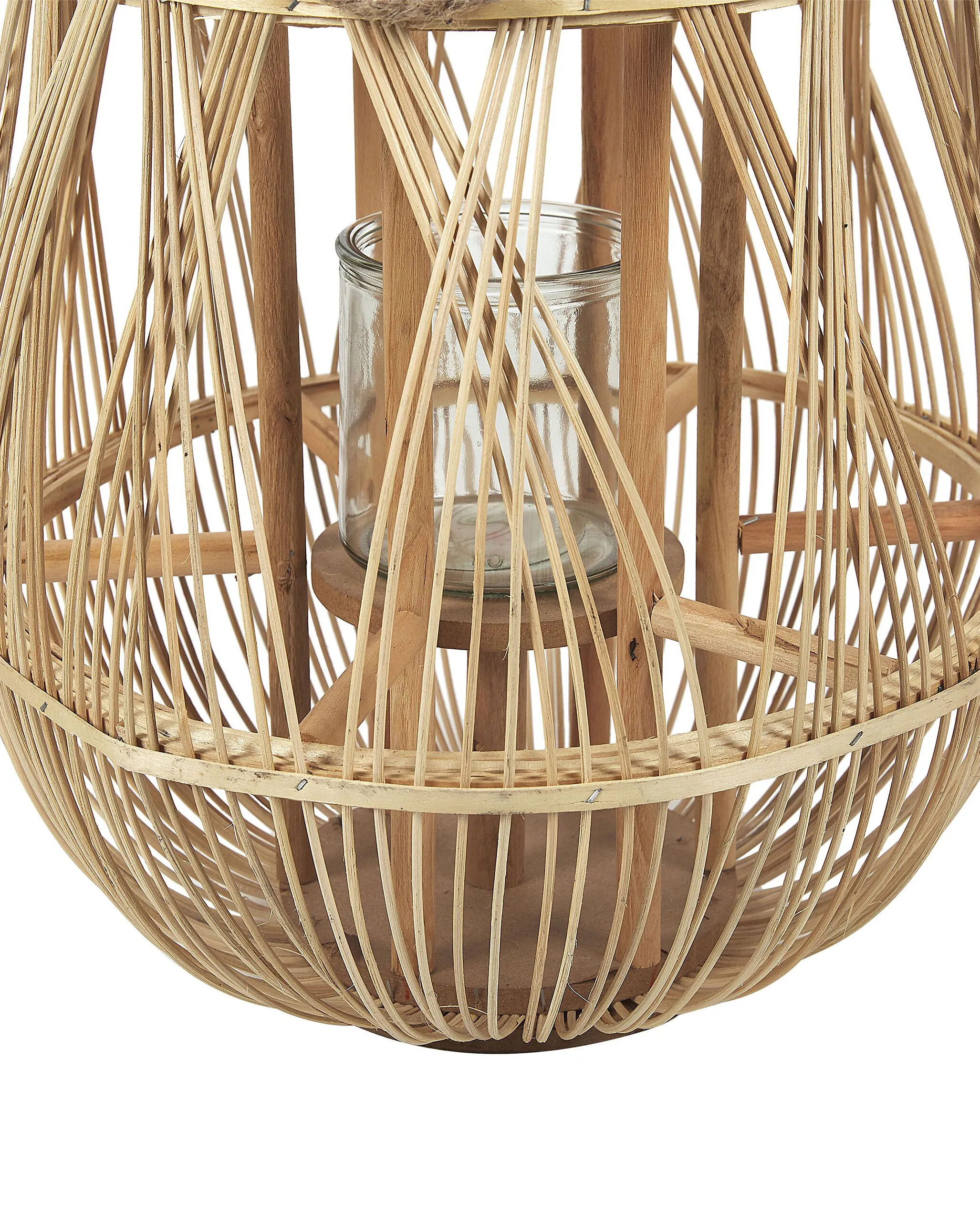 Lantaarn TONGA Bamboehout 56 cm Natuurlijk