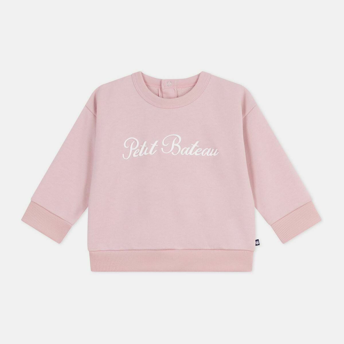 PETIT BATEAU<br>Moletom de gola redonda em fleece