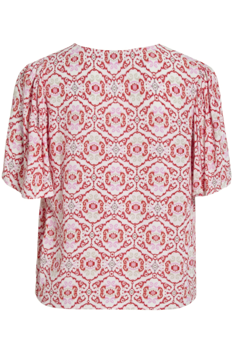 Vila rode dames t-shirt