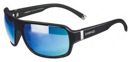 Lunettes CASCO SX-61 BICOLOR Black Matt Shiny Blue Mirror