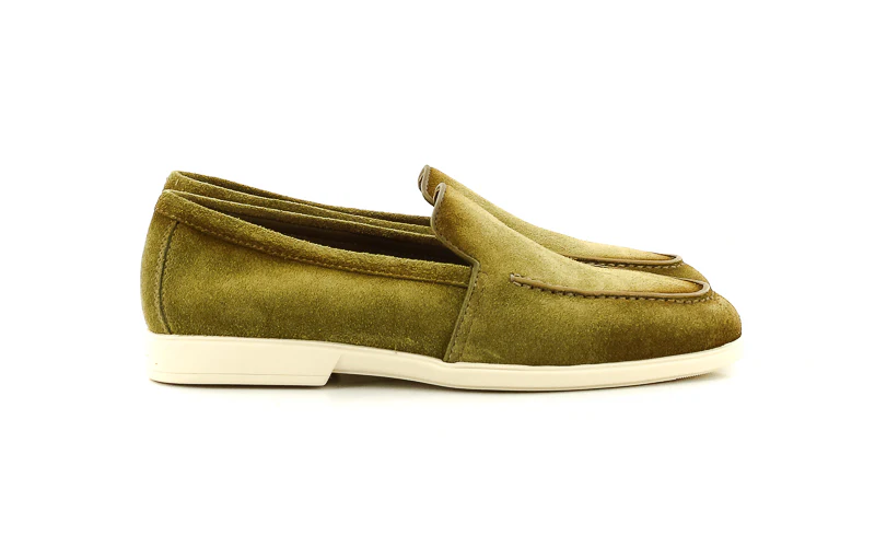 SANTONI - MALIBU 18777 RVR KHAKI