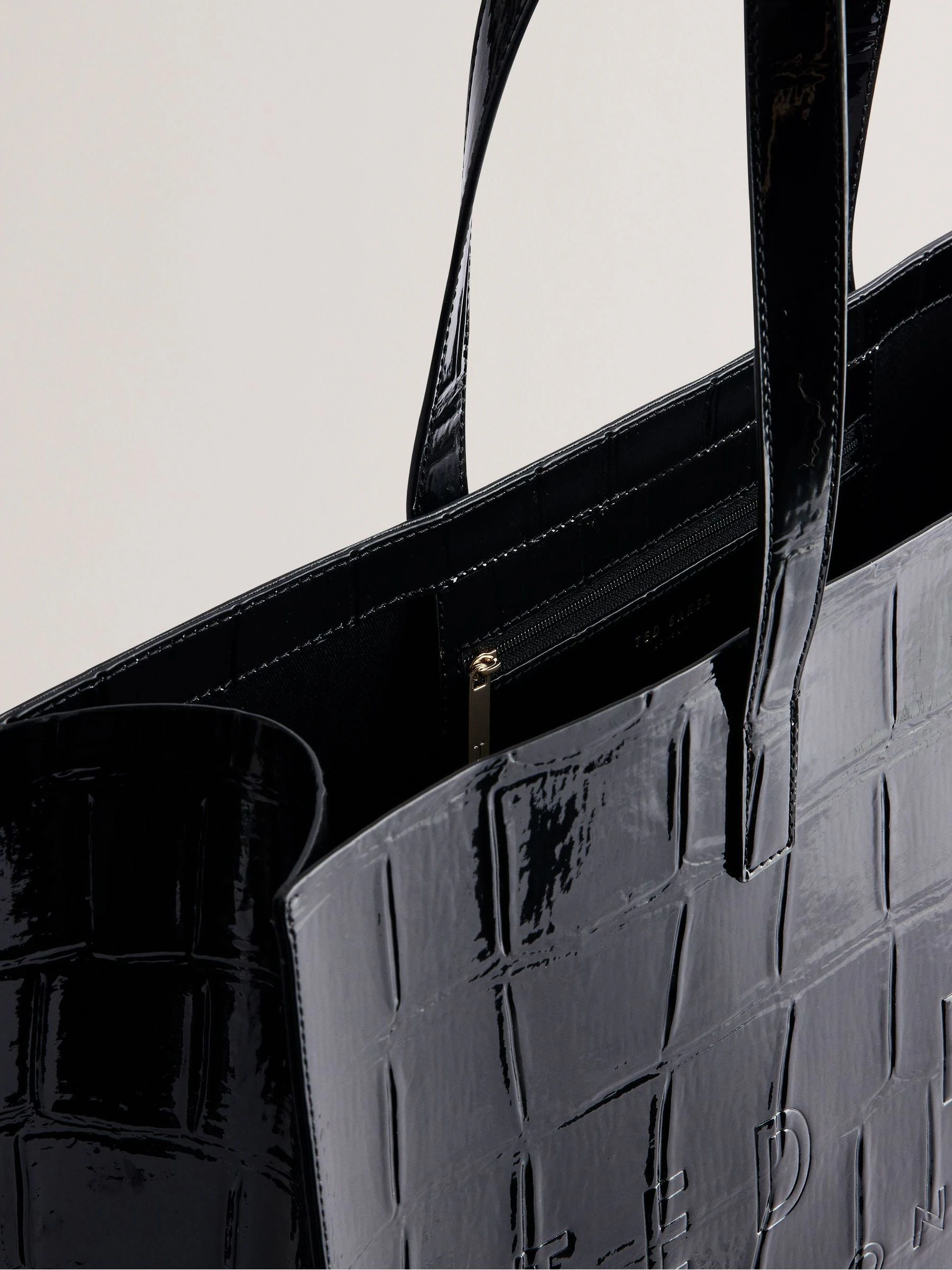 Ted Baker grote Allicon-tas met krokodilleneffect