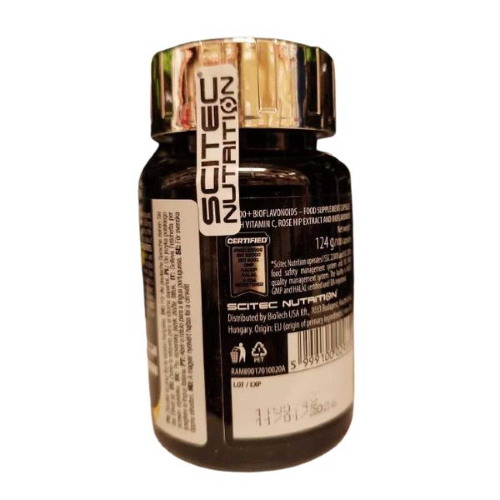 Scitec Nutrition C-1000 + Bioflavonóides 100 cápsulas