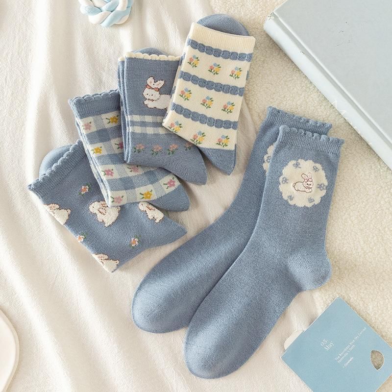Lychee - Set sokken met cartoonpatroon