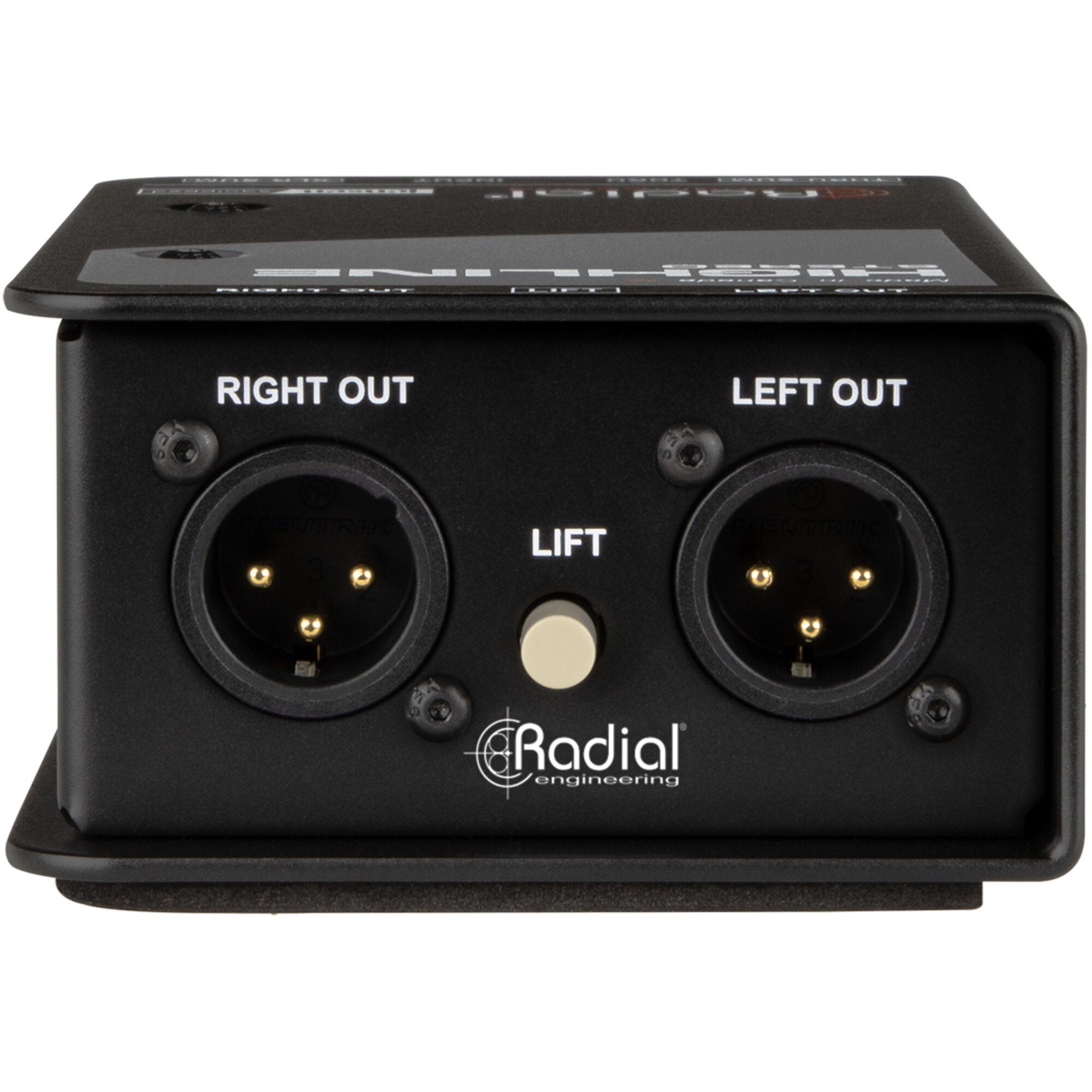Radial Highline Stereo passieve stereo line isolator