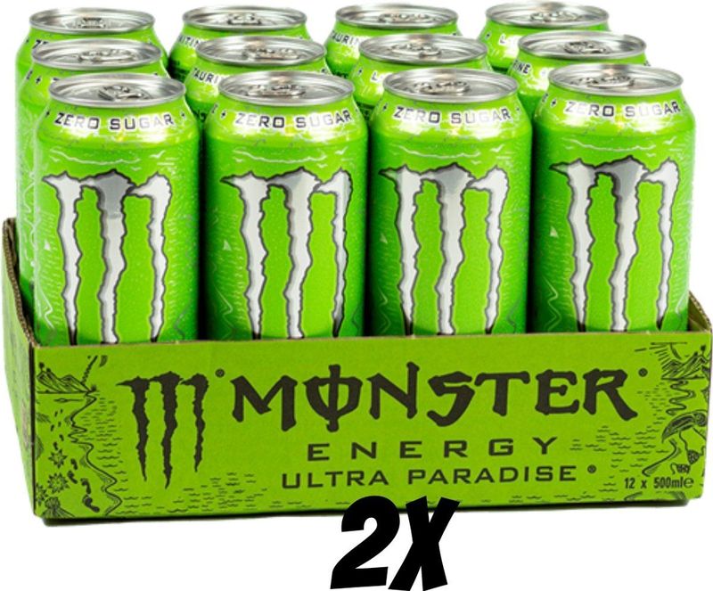 2x Monster Energy Ultra Paradise 2x 12 x500ml