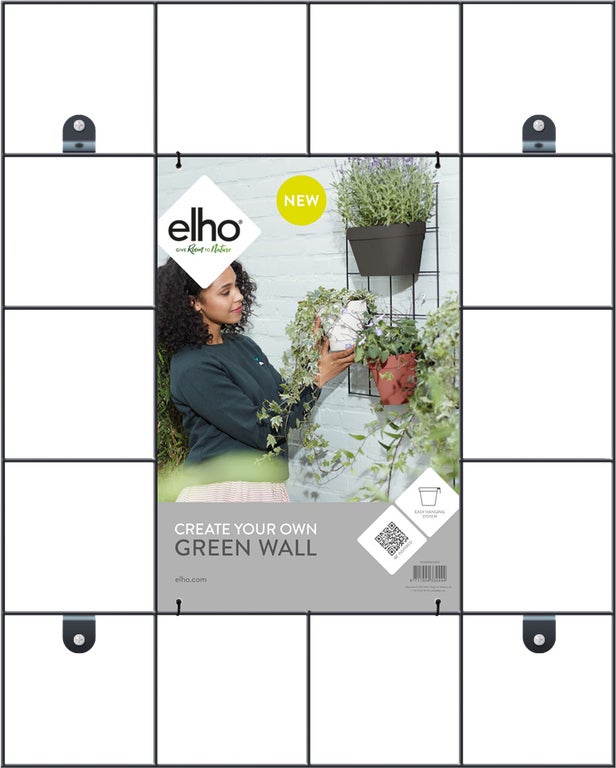 Elho plantenrek Loft Urban zwart 47,3 x 1,5 x 59 cm